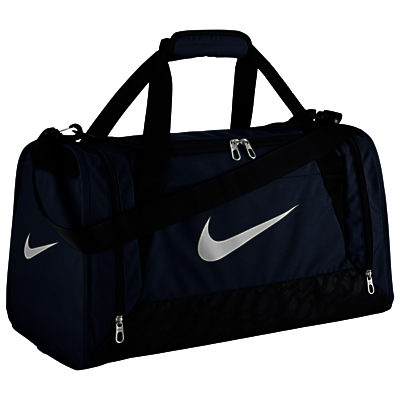 Nike Brasilia 6 Small Duffle Bag Navy